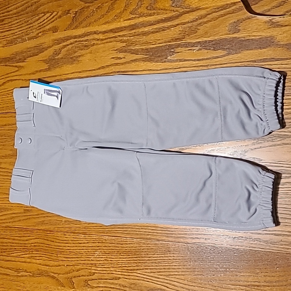Champro NWT Gray Athletic Baseball Pants - Boy's Small - Picture 2 of 13